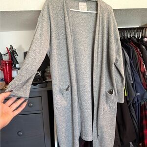 New York Laundry Heather Gray Knit Top